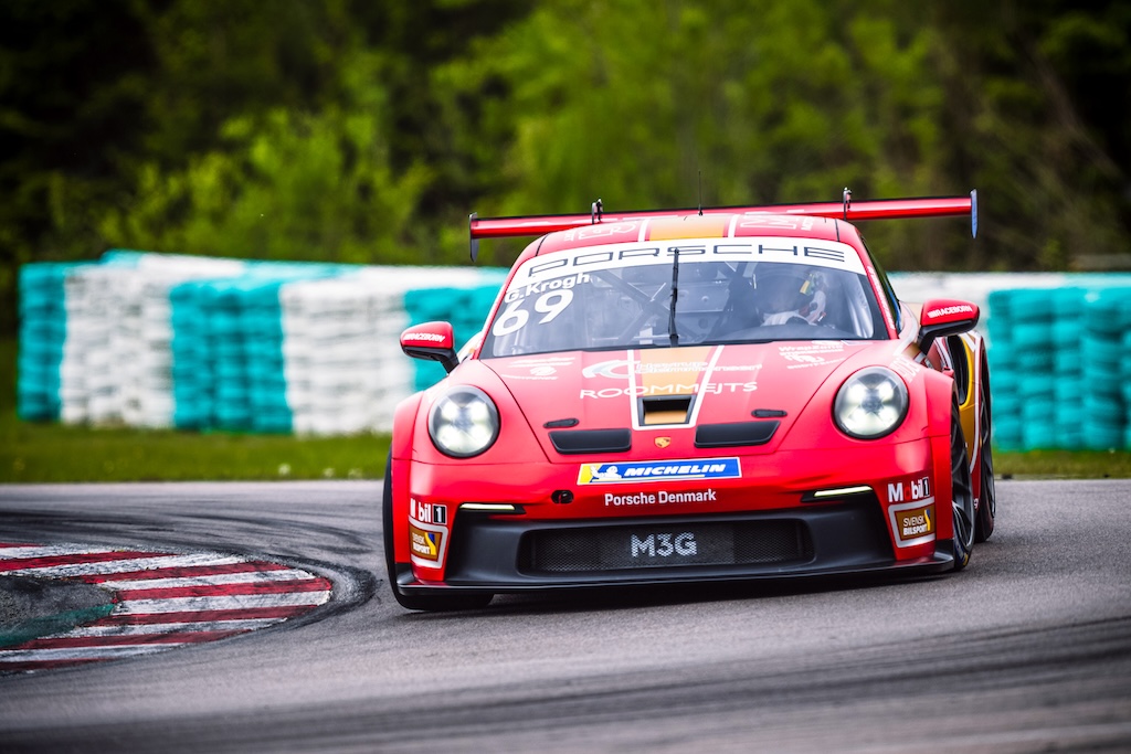 To podier bringer Gustav Krogh tilbage i titelkampen
(Foto: Porsche Carrera Cup Scandinavia)